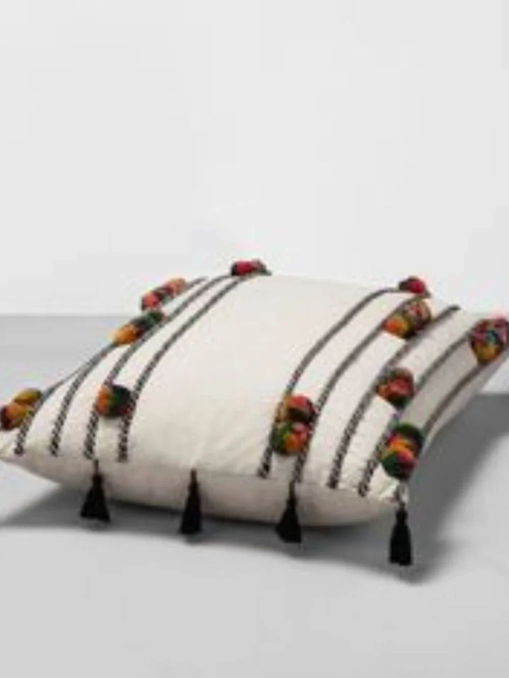 Opalhouse Pom Pom Lumbar Pillow
